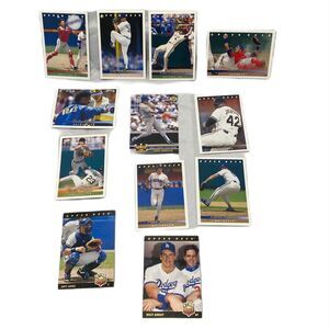 1992 Upper Deck Baseball 12 Card Assorted Team Lot